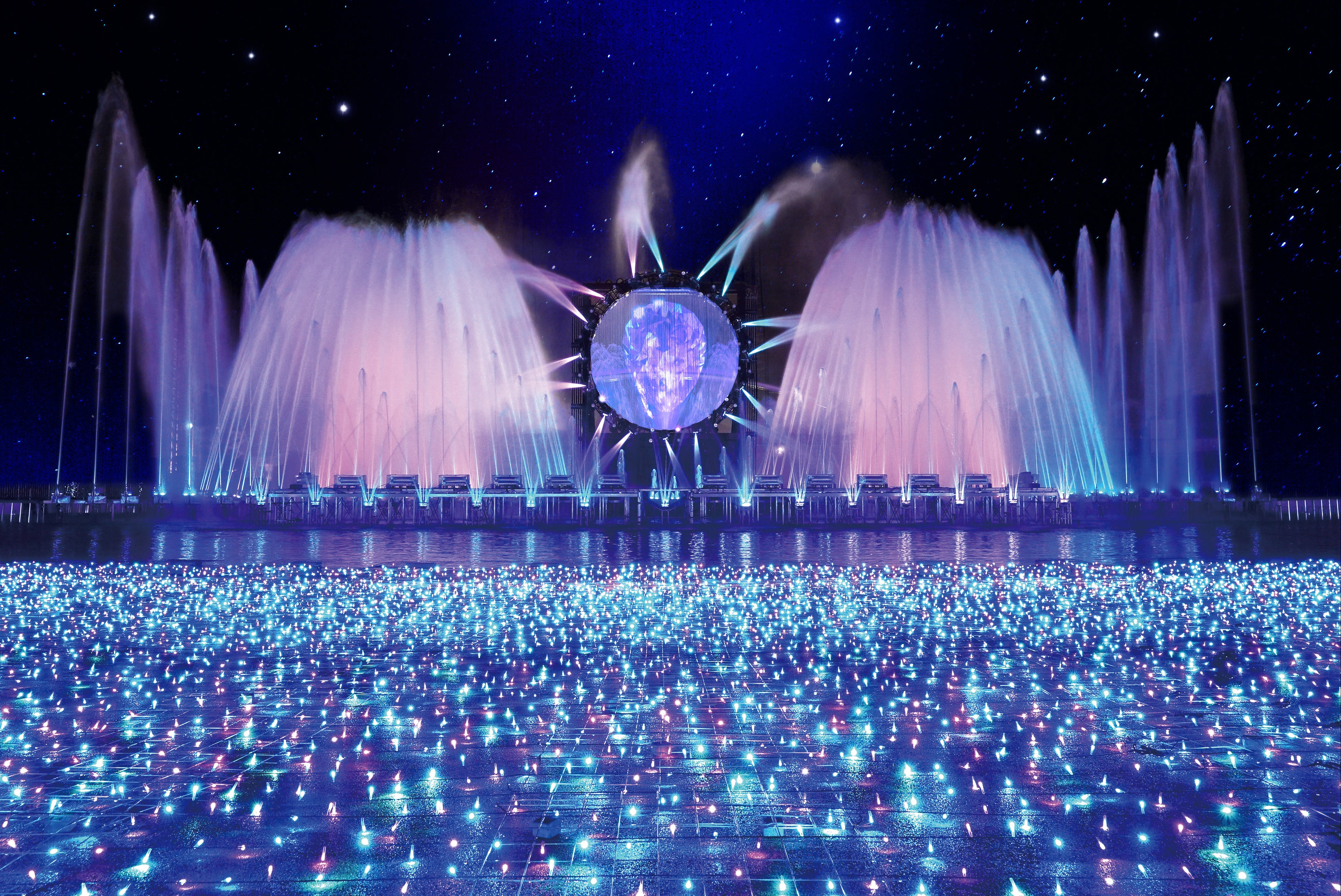 噴水ショー（イメージ）