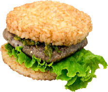 福島ポーポーライスバーガー