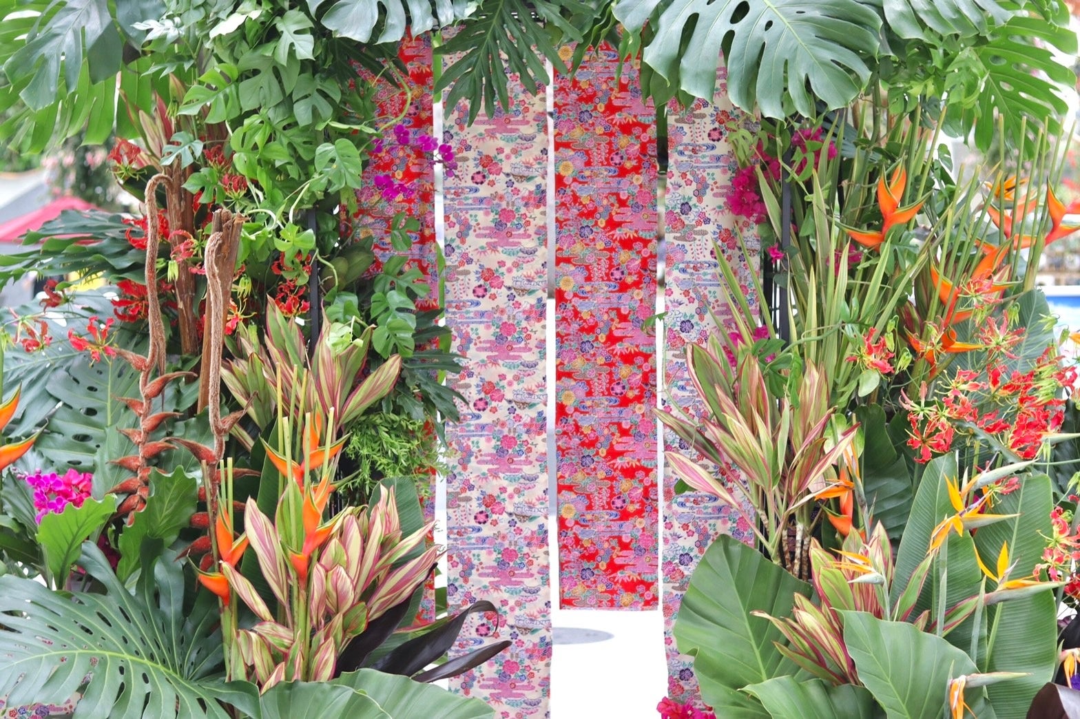 沖縄風フォトスポット(イメージ)