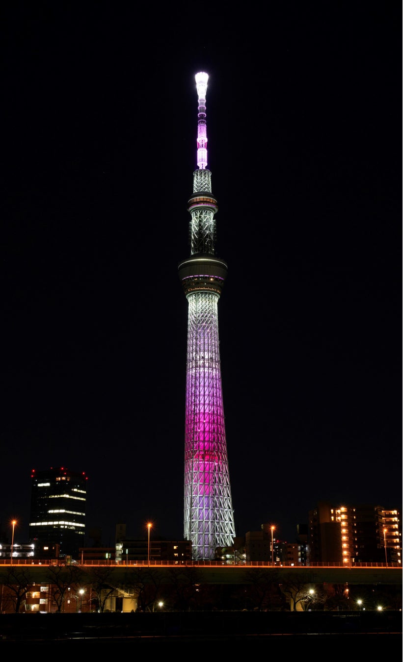 特別ライティング「舞」 ©TOKYO-SKYTREE