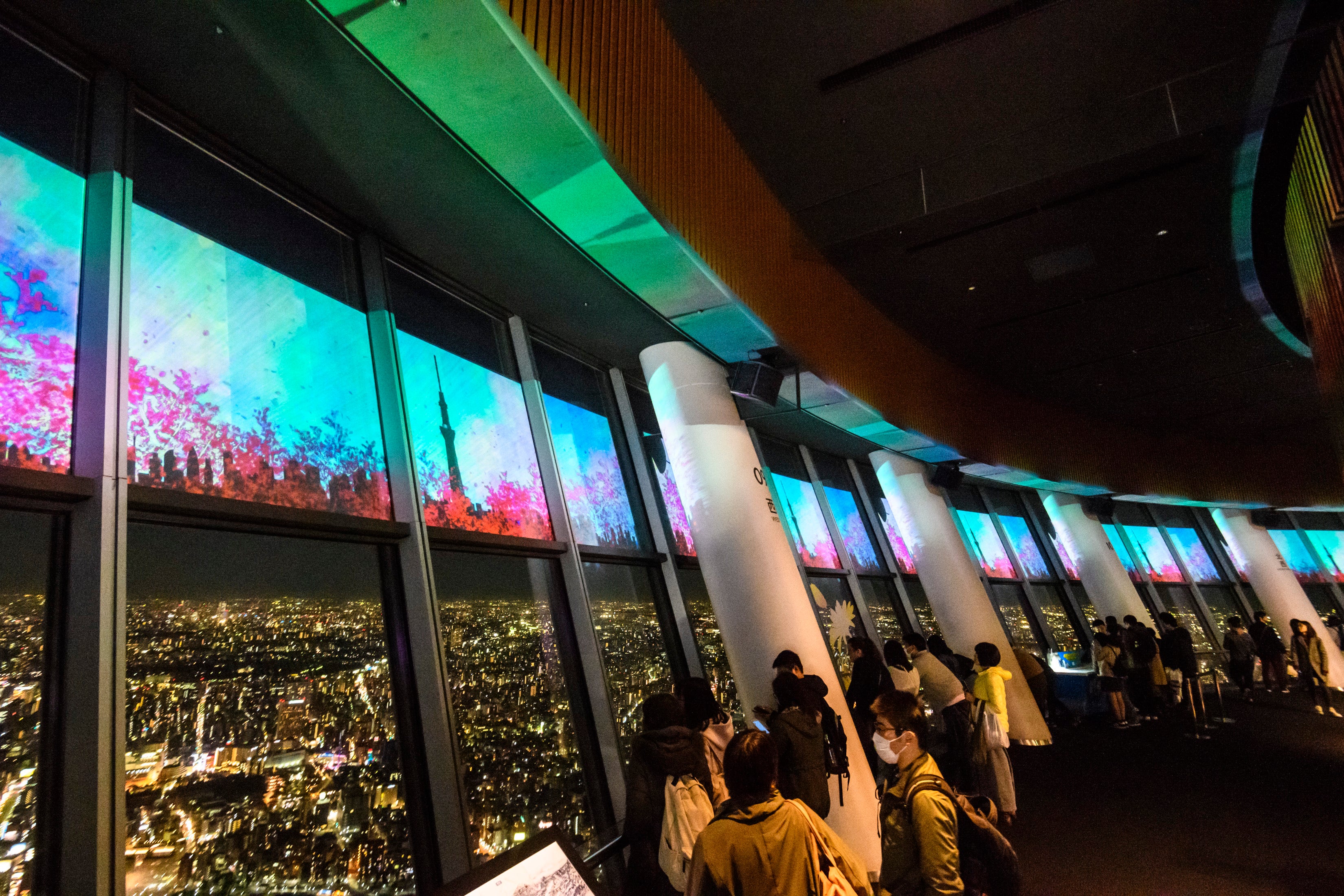 上映の様子(イメージ)　©TOKYO-SKYTREE