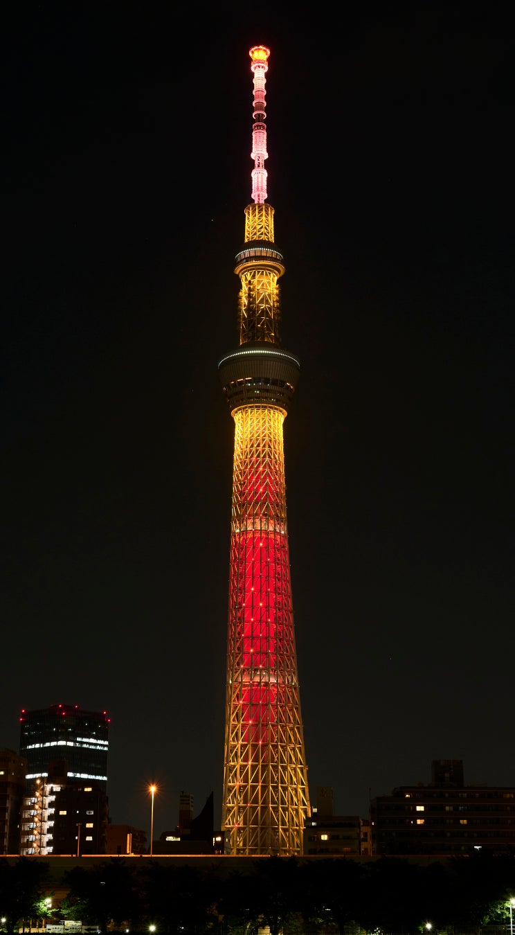 特別ライティング『不死鳥』（イメージ）©TOKYO-SKYTREE