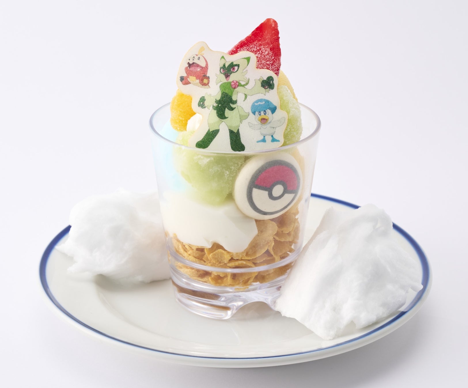 空の上のお散歩パフェ ©Nintendo・Creatures・GAME FREAK・TV Tokyo・ShoPro・JR Kikaku ©Pokémon ©TOKYO-SKYTREE