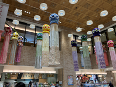 △七夕飾りの展示　©TOKYO-SKYTREETOWN