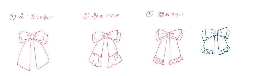 ブラウスのリボン1つにも、シルエットへのこだわりがたっぷり詰まっています!