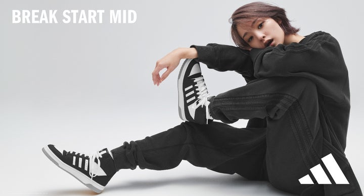 アディダス『BREAK START MID』×『アオのハコ』 レトロな アディダス『BREAK START MID』×『アオのハコ』 レトロな