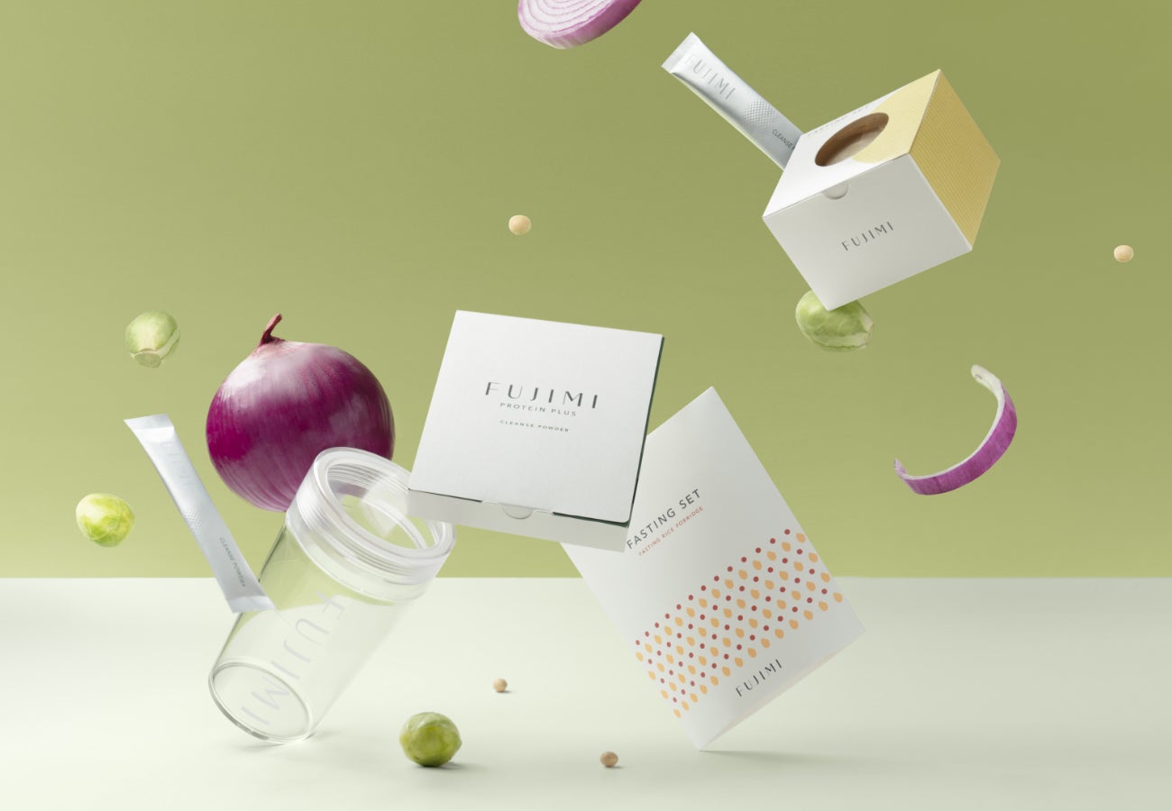 FUJIMIからプロテインで置き換える「FUJIMIファスティングセット」が新 FUJIMIからプロテインで置き換える「FUJIMIファスティングセット」が新