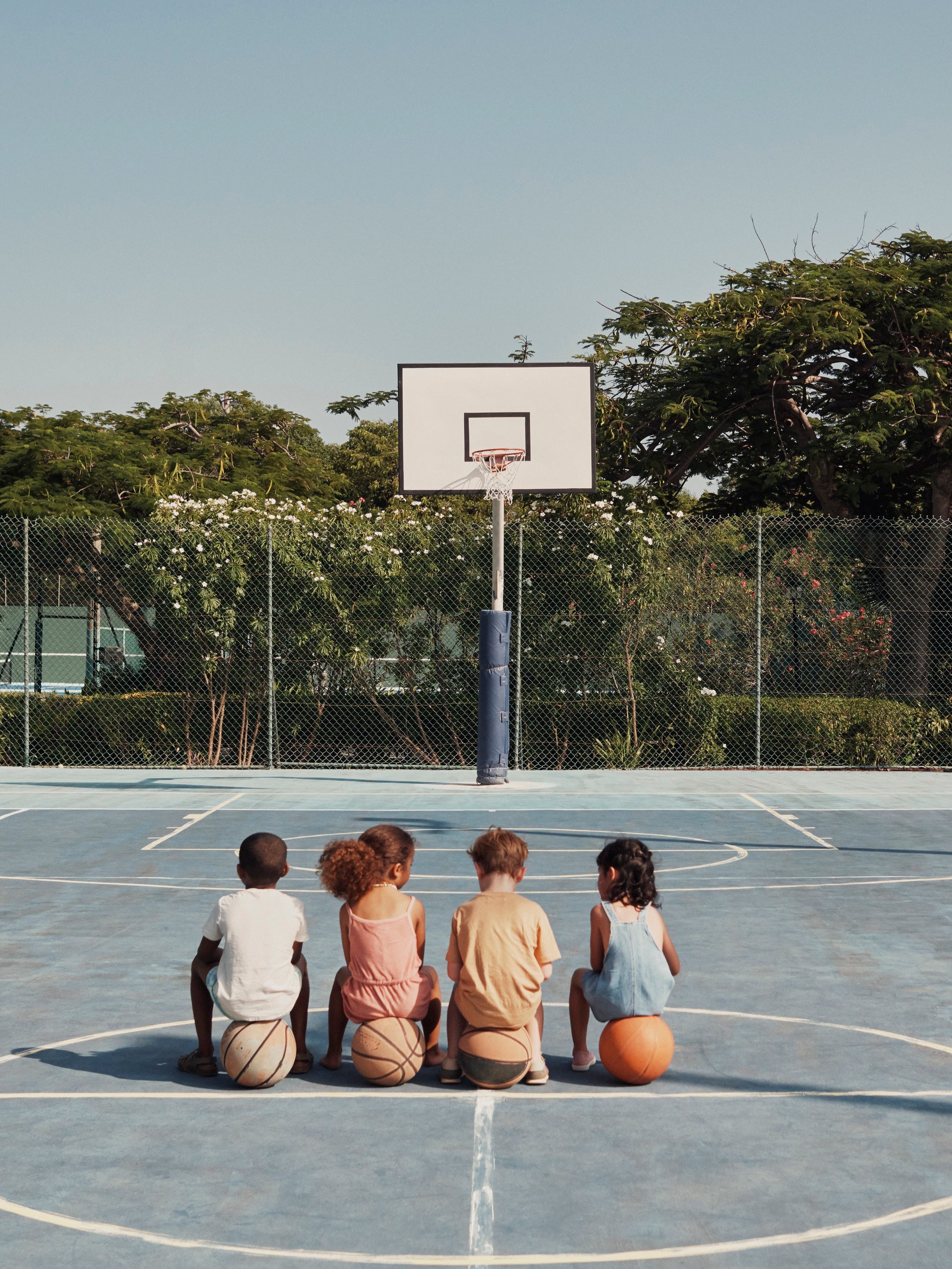 バスケ＝チームワーク・元気