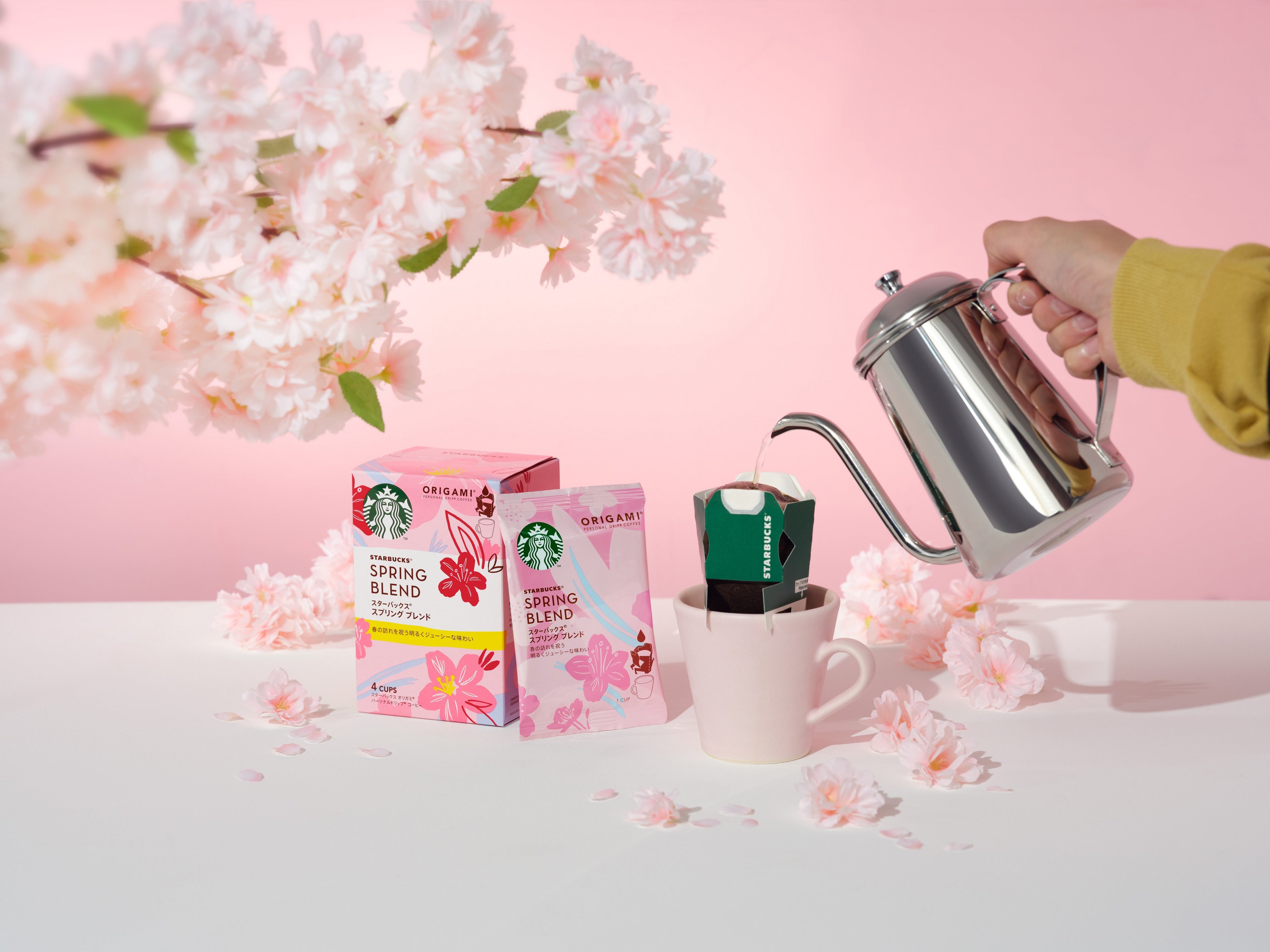 春の到来を感じさせる、「桜」をモチーフとしたシリーズ春季限定