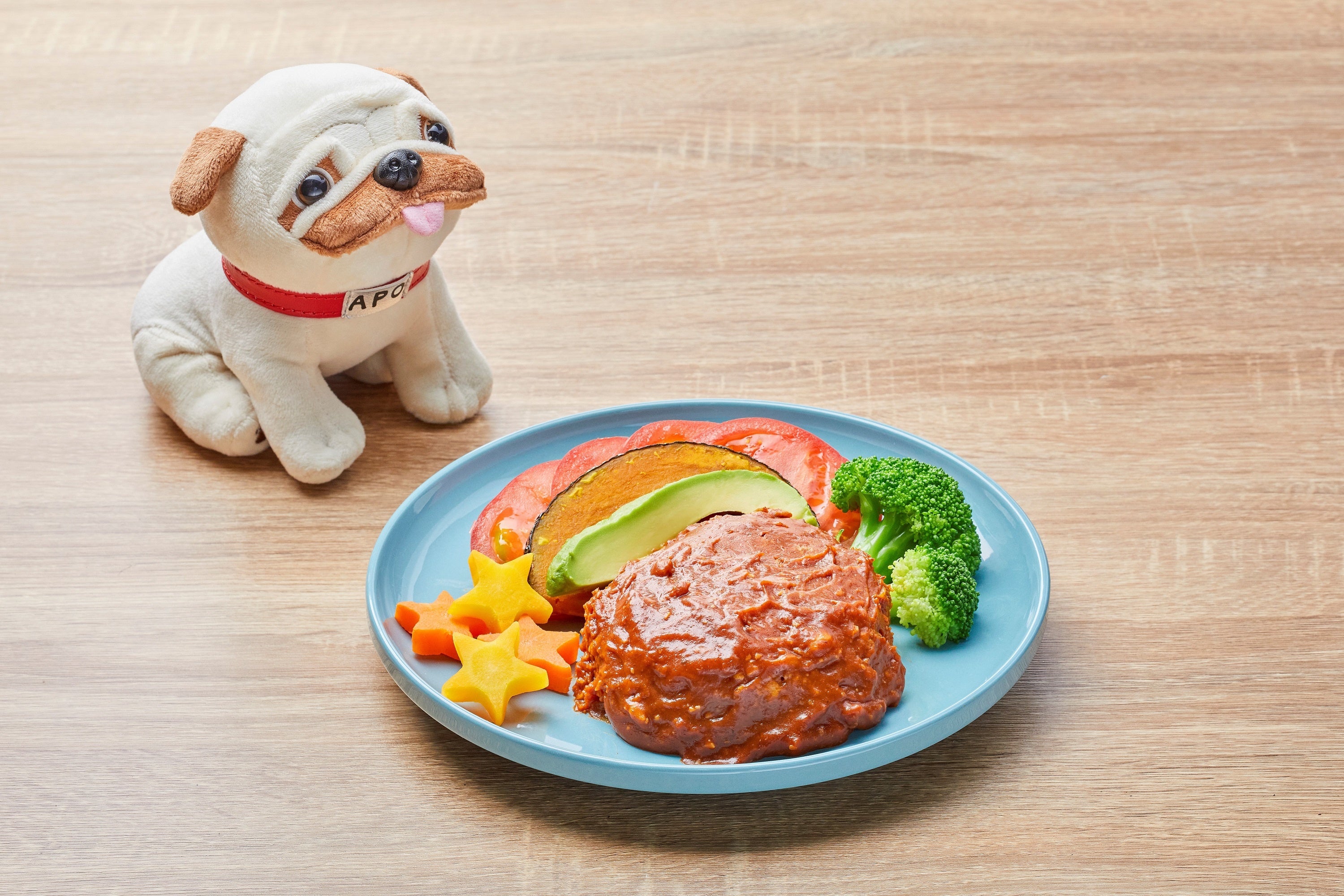 ケイちゃんの虹ハンバーグ