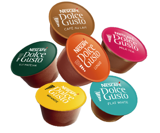 「ネスカフェ ドルチェ グスト」のカプセル