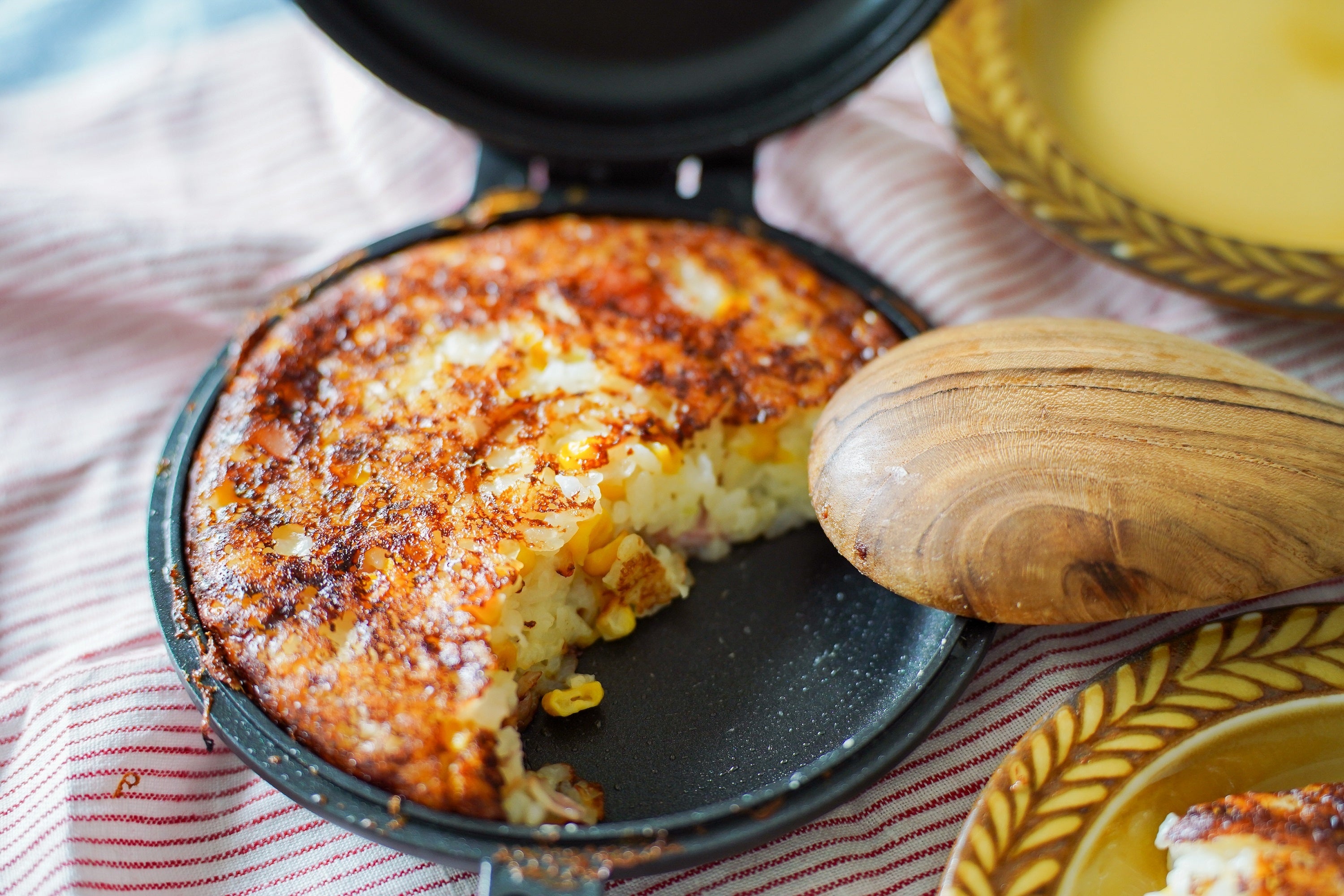 クリーミー 焼きリゾット