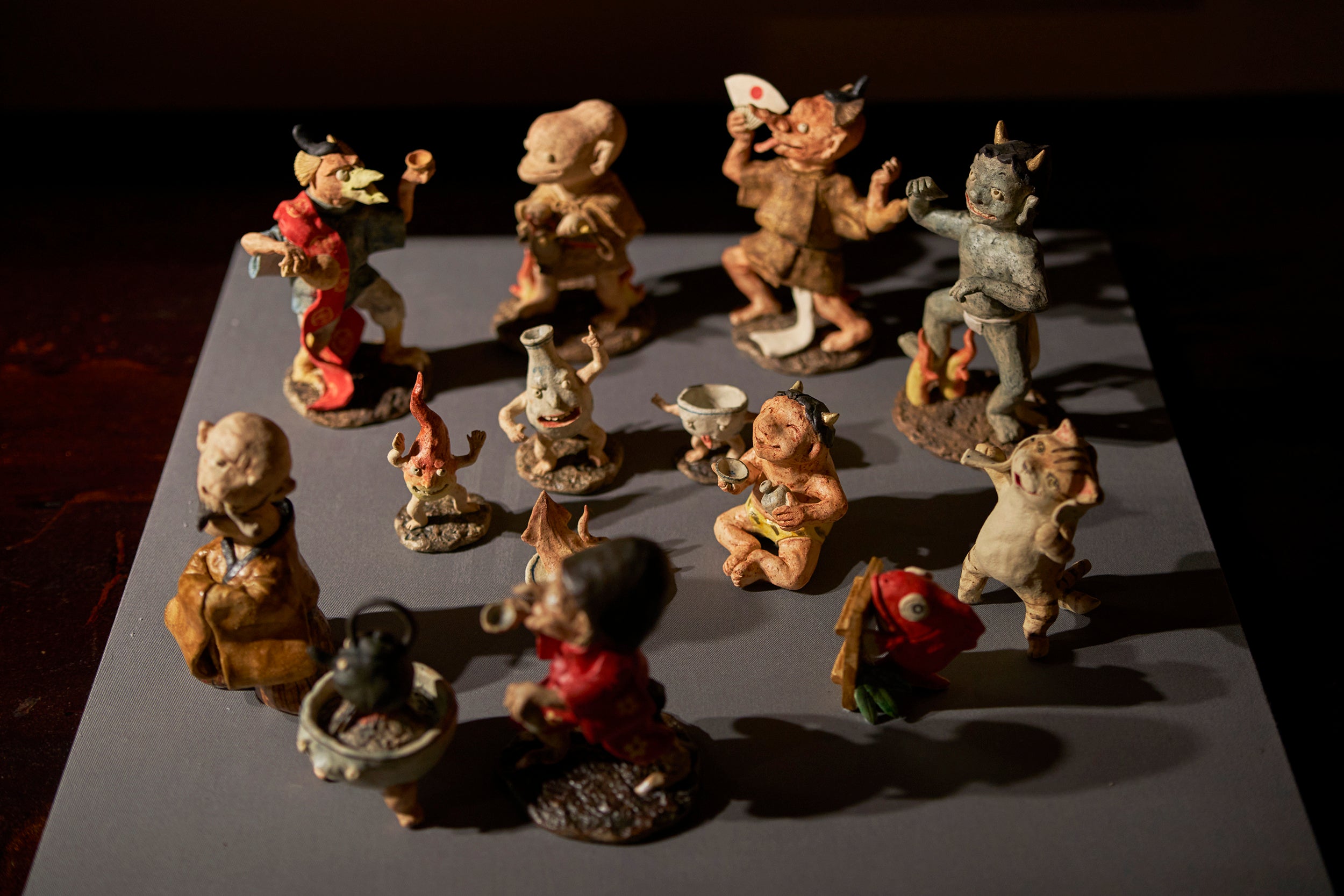 陶器の鬼や妖怪