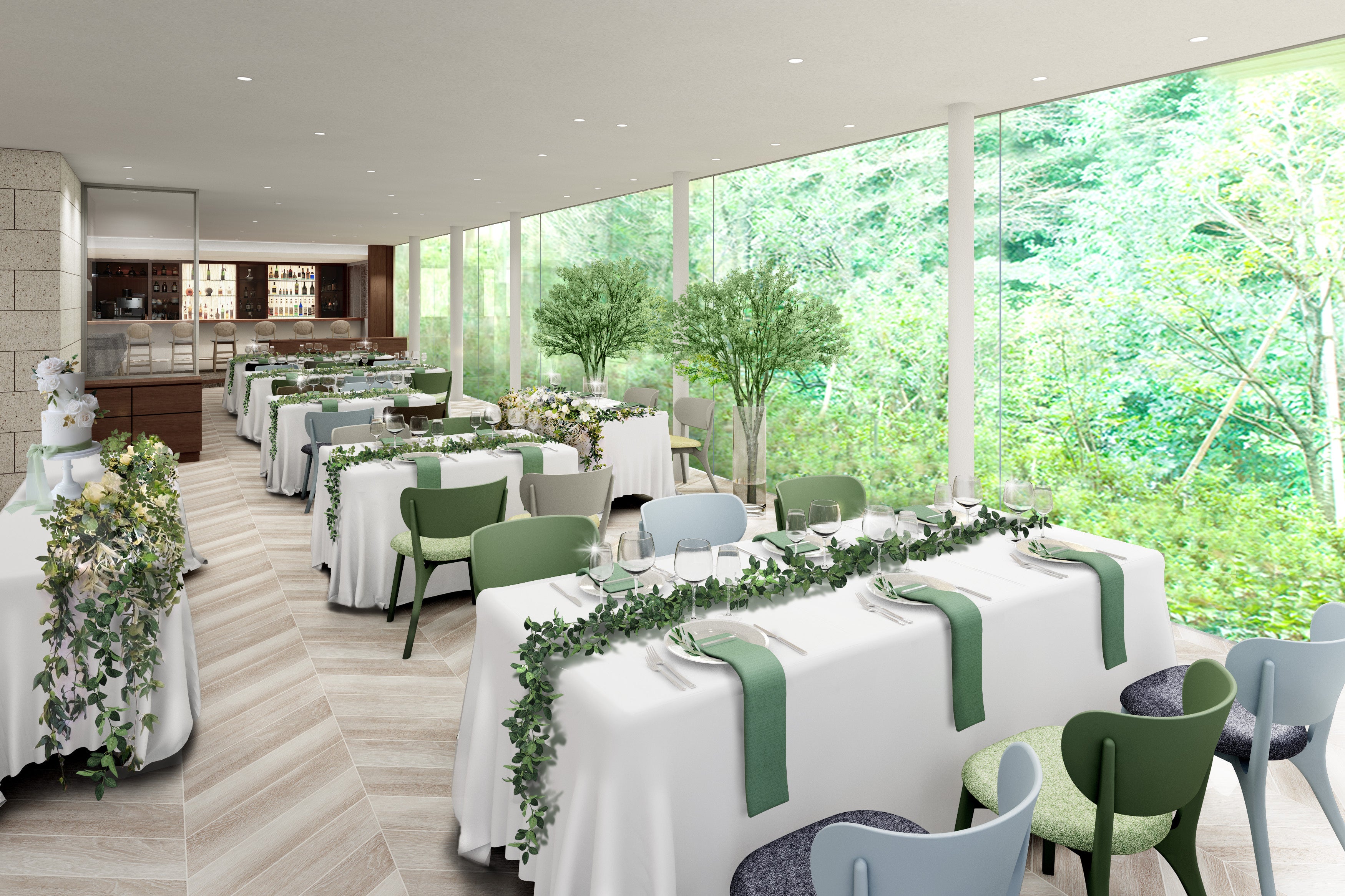 ウエディングテーブルコーディネートイメージ