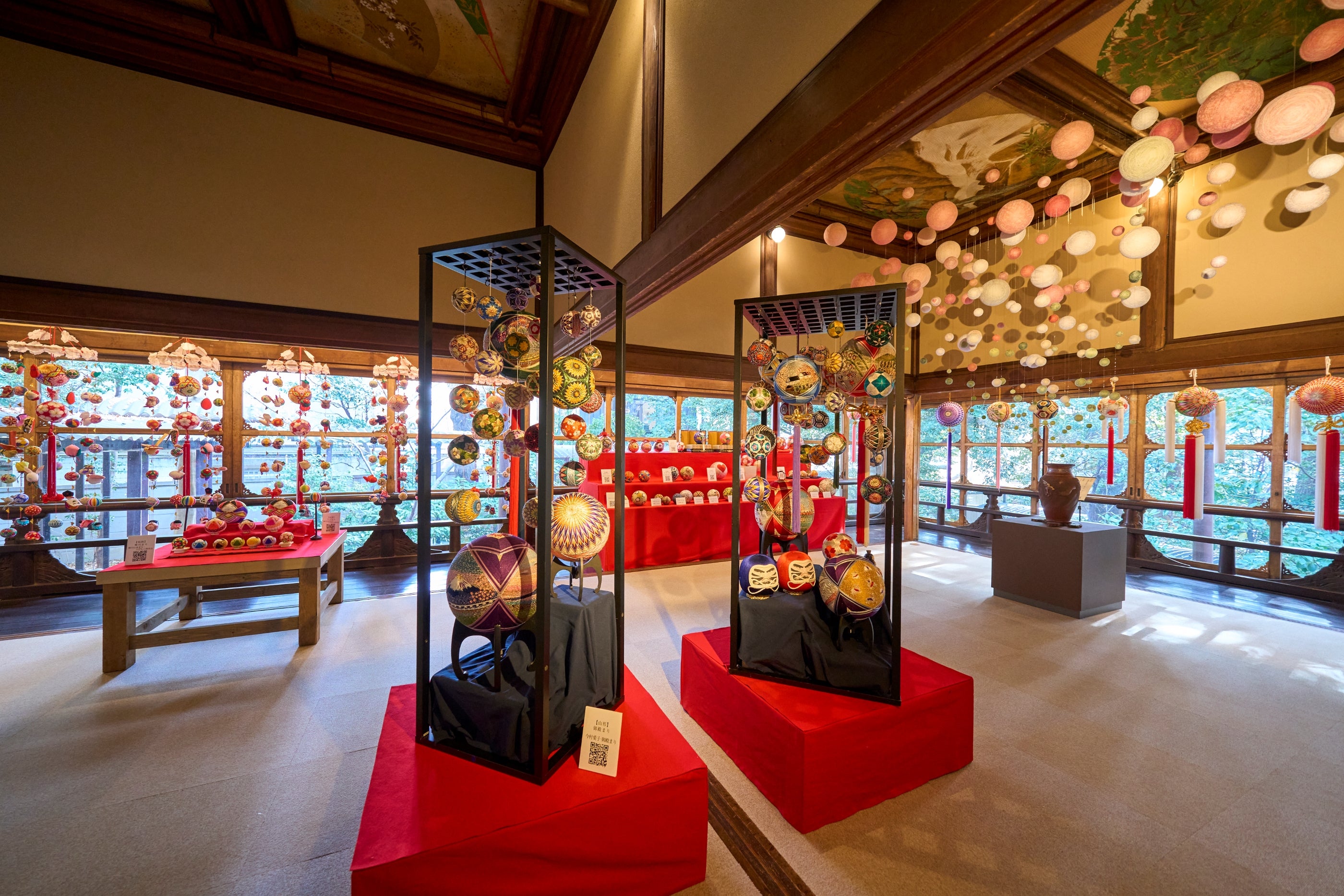 てまりのインスタレーション（はれてまり工房）