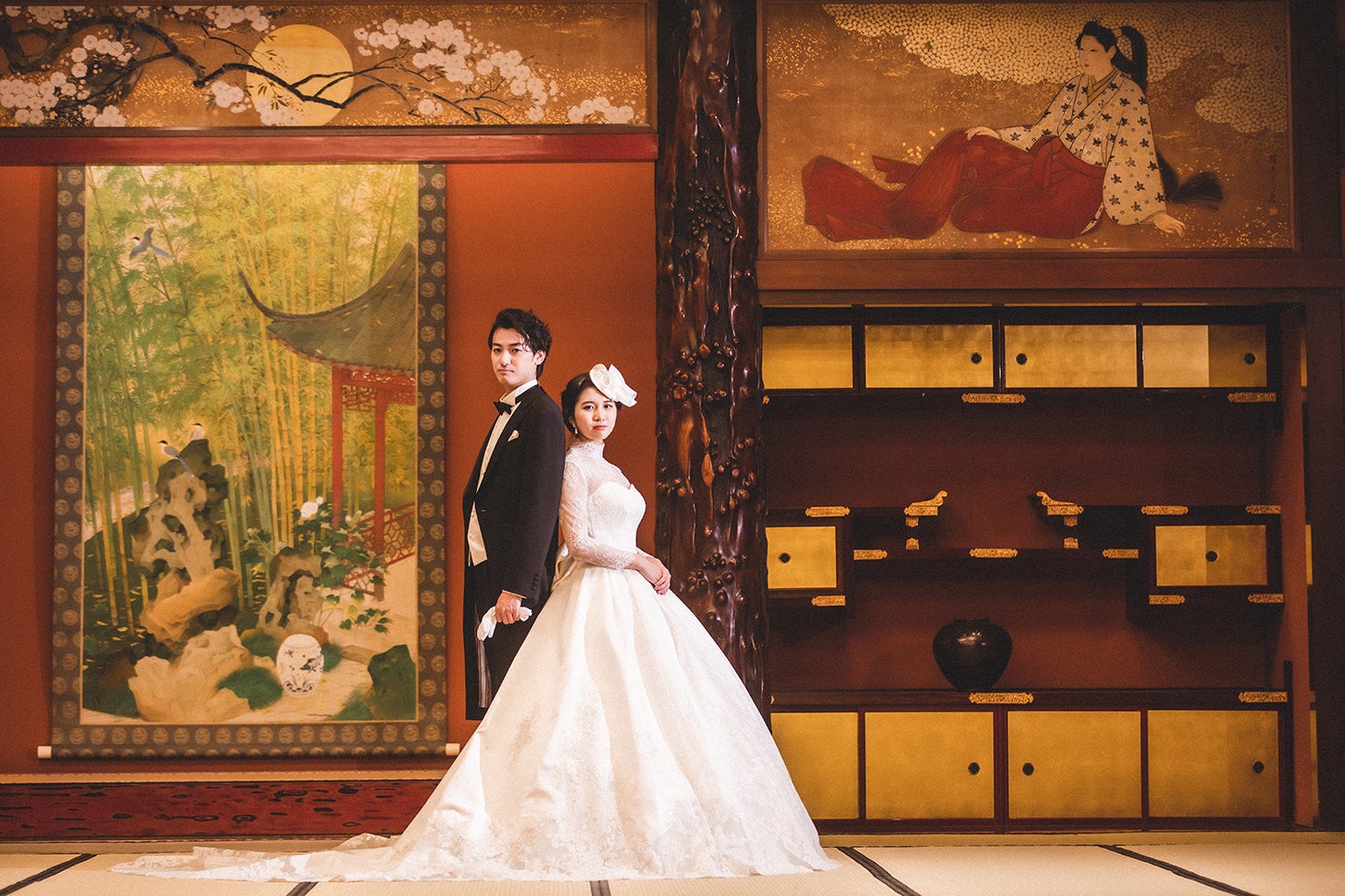 レトロ写真婚プラン 90年以上の伝統を受け継ぐ老舗ホテルならではの建築美でクラシカルな結婚写真を 株式会社目黒雅叙園のプレスリリース レトロ写真婚プラン 90年以上の伝統を受け継ぐ老舗ホテルならではの建築美でクラシカルな結婚写真を 株式会社目黒雅叙園のプレスリリース