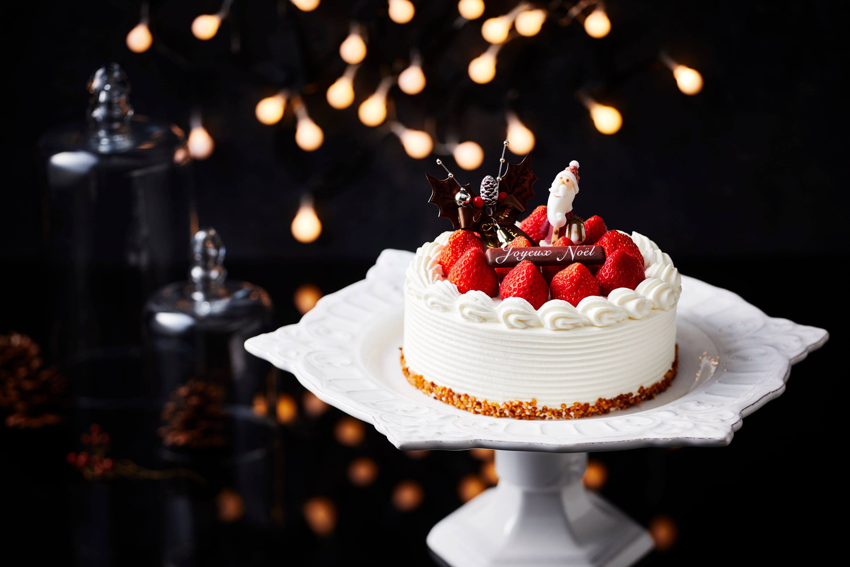 嘉山農園の苺ショートケーキ