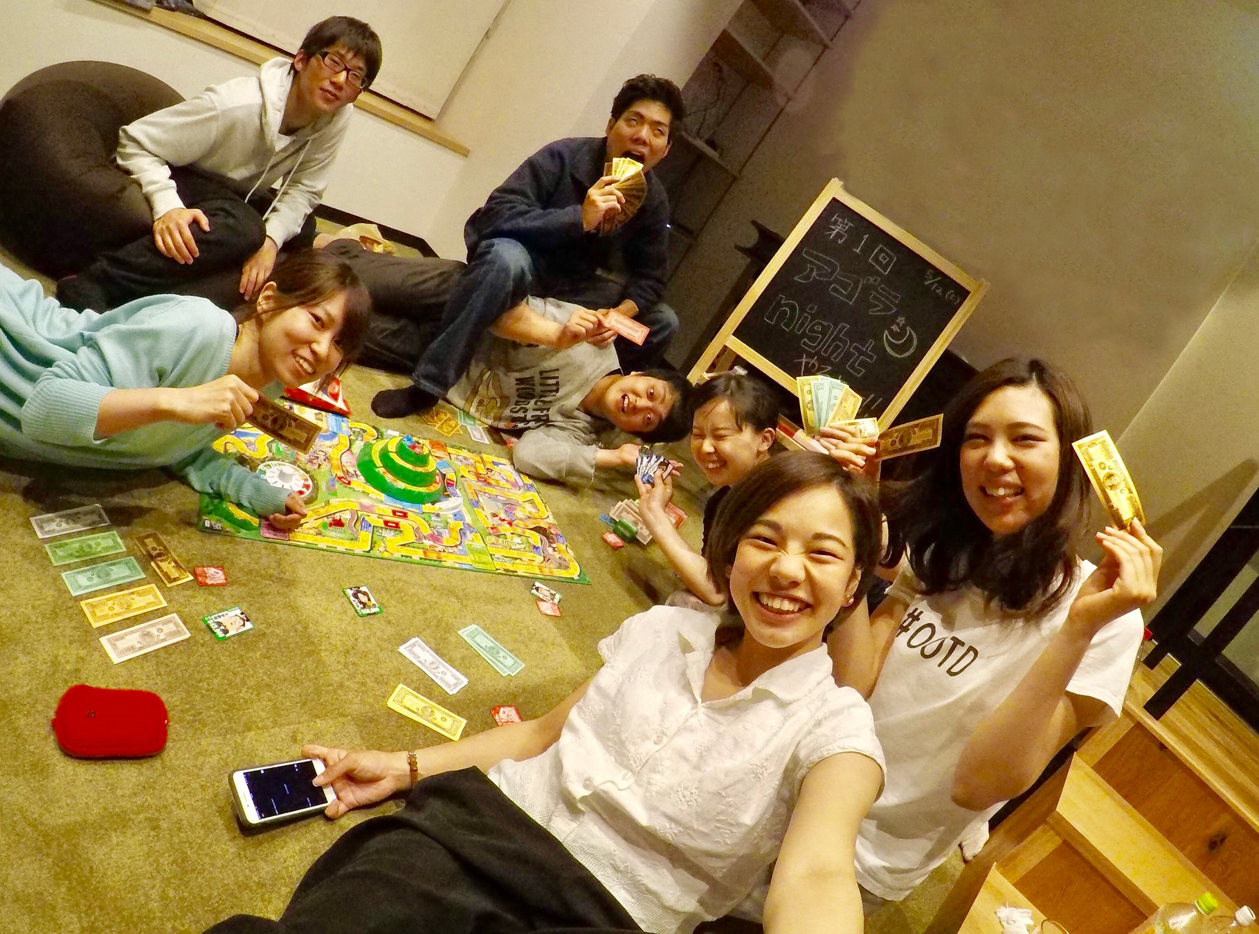 2018年入社当時の寮生活の様子