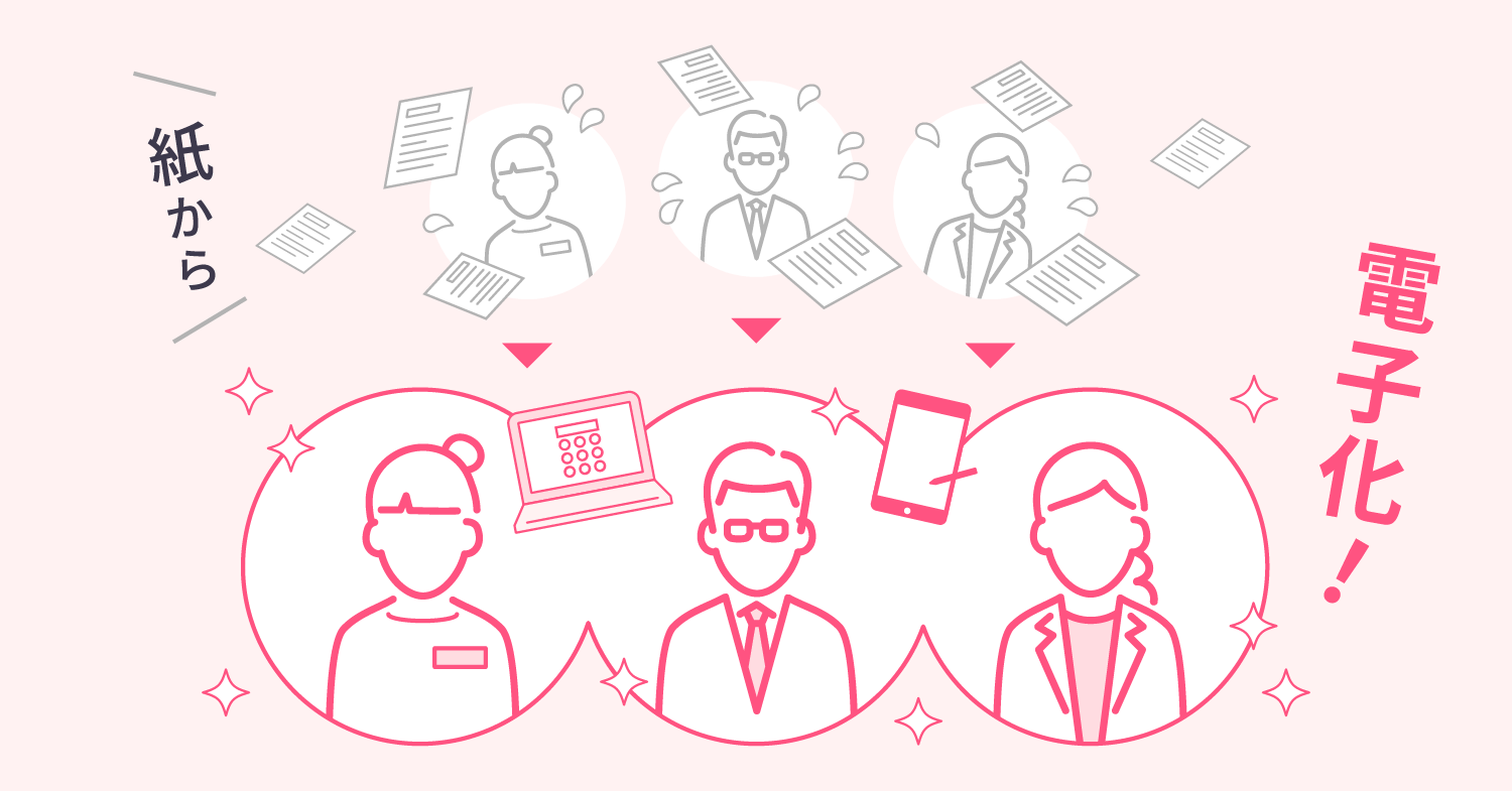 ペーパーレス化で業務の負担削減とクロージング効率の改善