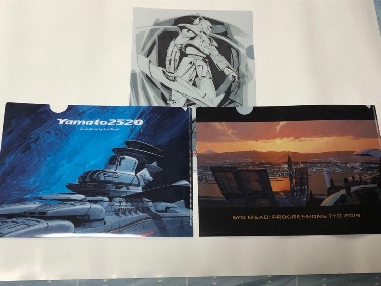 メモリアルクリアファイル