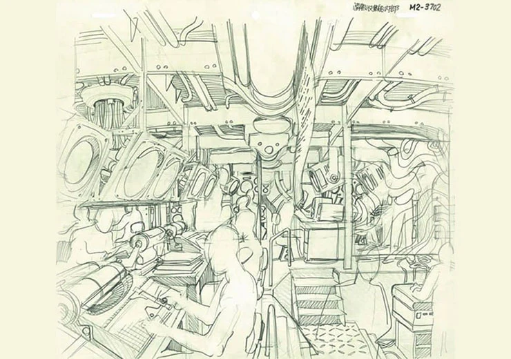 情報収集艦内部(1)／前田真宏