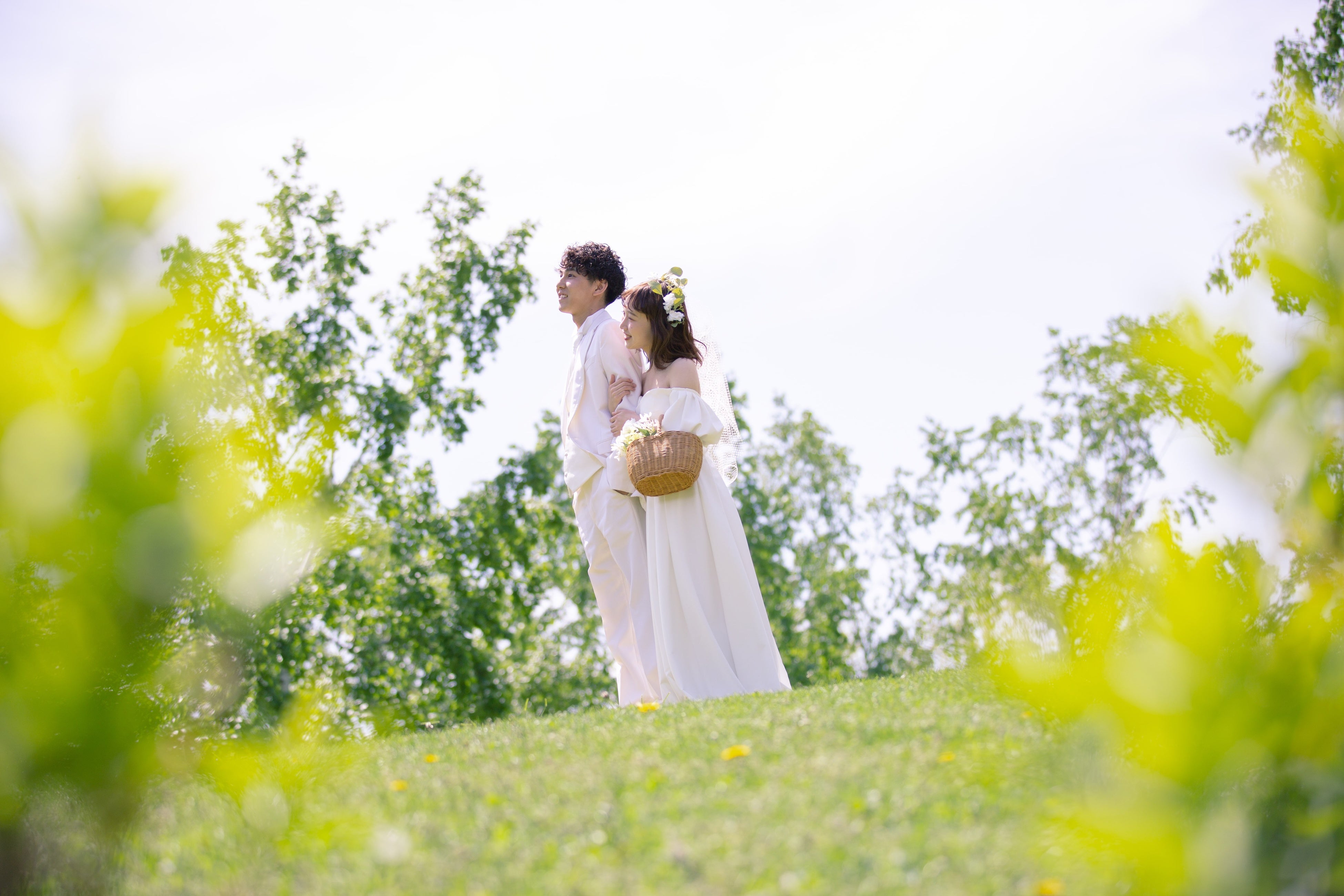 写真工房ぱれっと札幌中央店に夏らしいNEWスタイルが登場！【中島公園ロケーションウェディング】 | 有限会社三景スタジオのプレスリリース