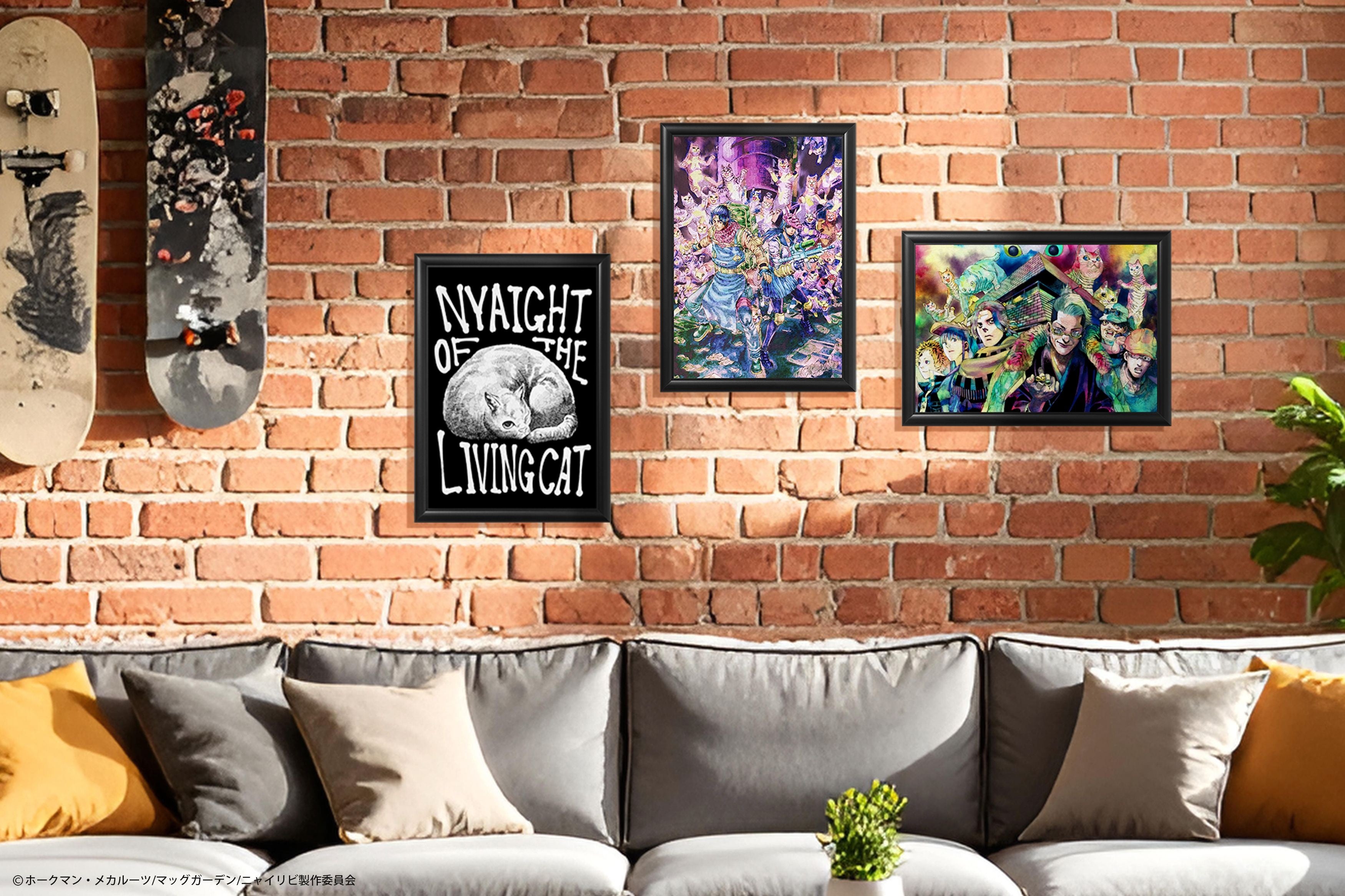 ニャイト・オブ・ザ・リビングキャット』より、9枚の限定アート作品が