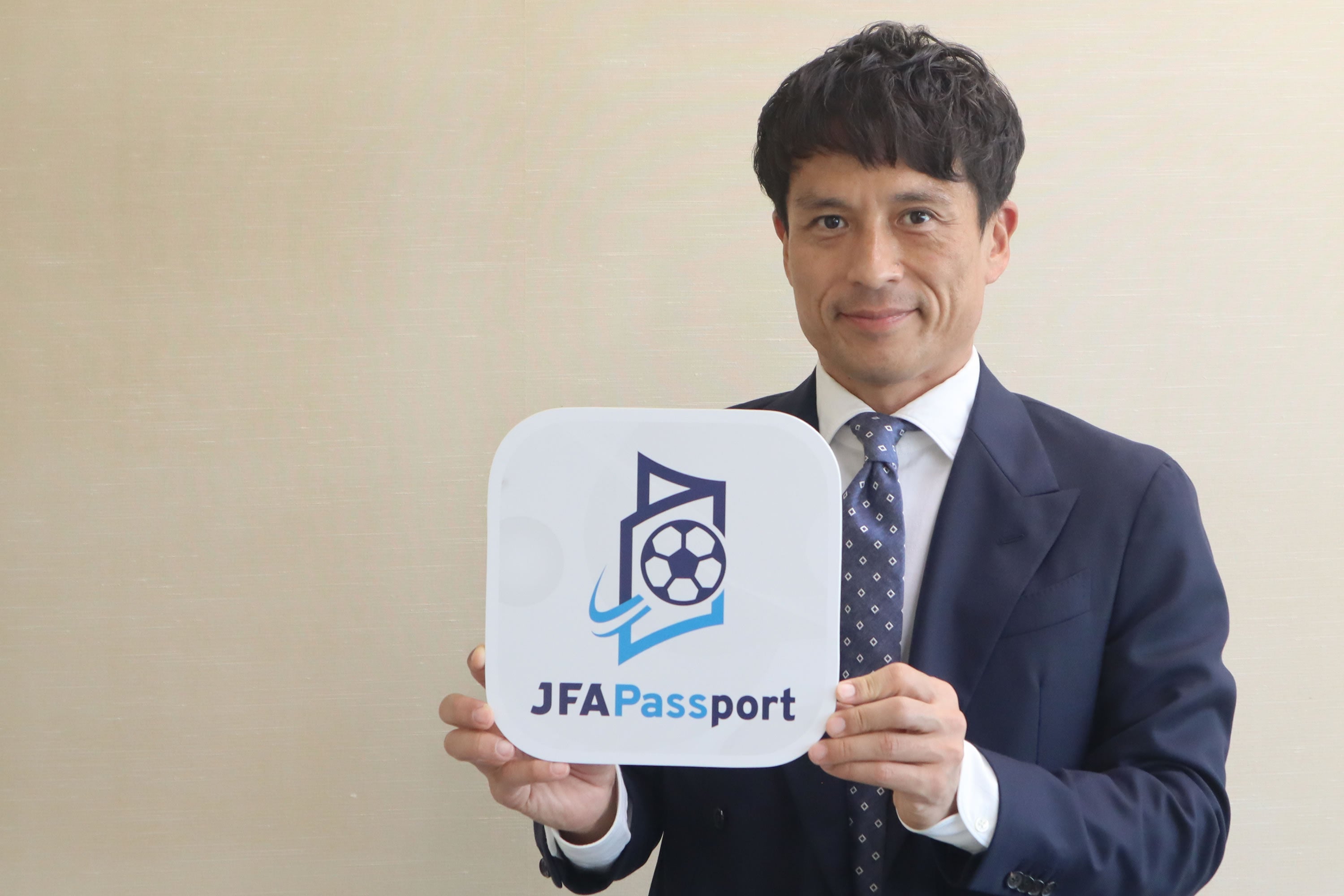 75周年 　日本代表 財団法人JFA日本サッカー協会ハッピ サッカー日本代表 オフィシャルライセンス商品 必勝祈念小判