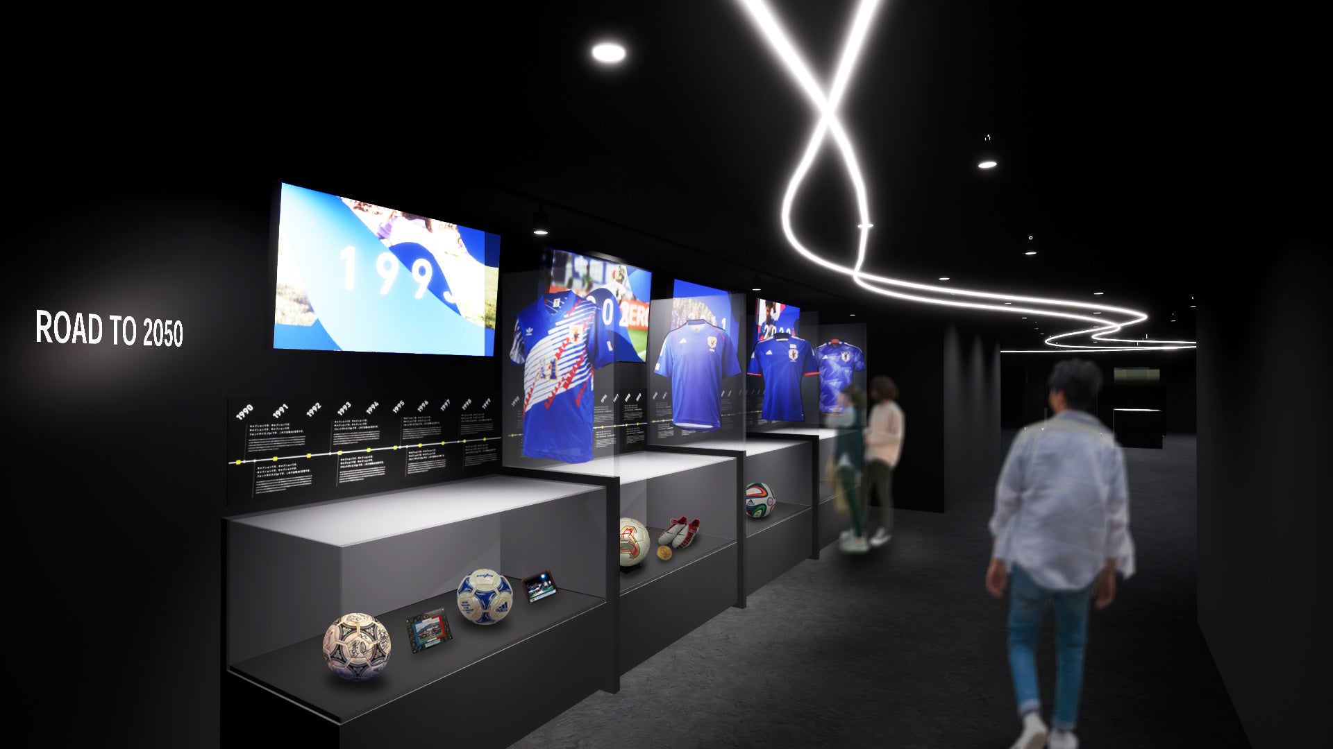 「ROAD TO 2050」 映像アーカイブ&展示スペース