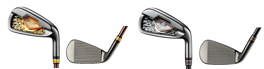 左からメンズ ゴールド・レディス、メンズ ブラック