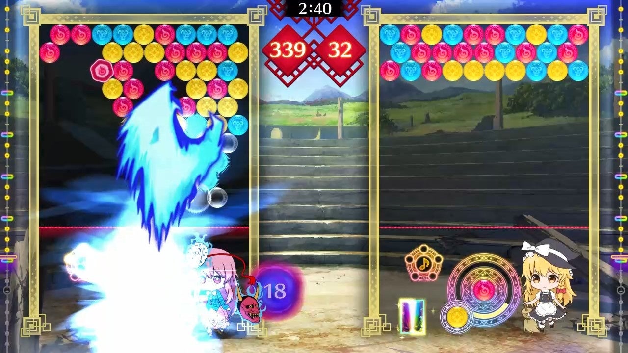 リズミカルパズルゲーム 東方スペルバブル キャラクターパック 秦こころ が本日7月14日より配信開始 2カ月連続キャラクターパック追加決定 株式会社タイトーのプレスリリース