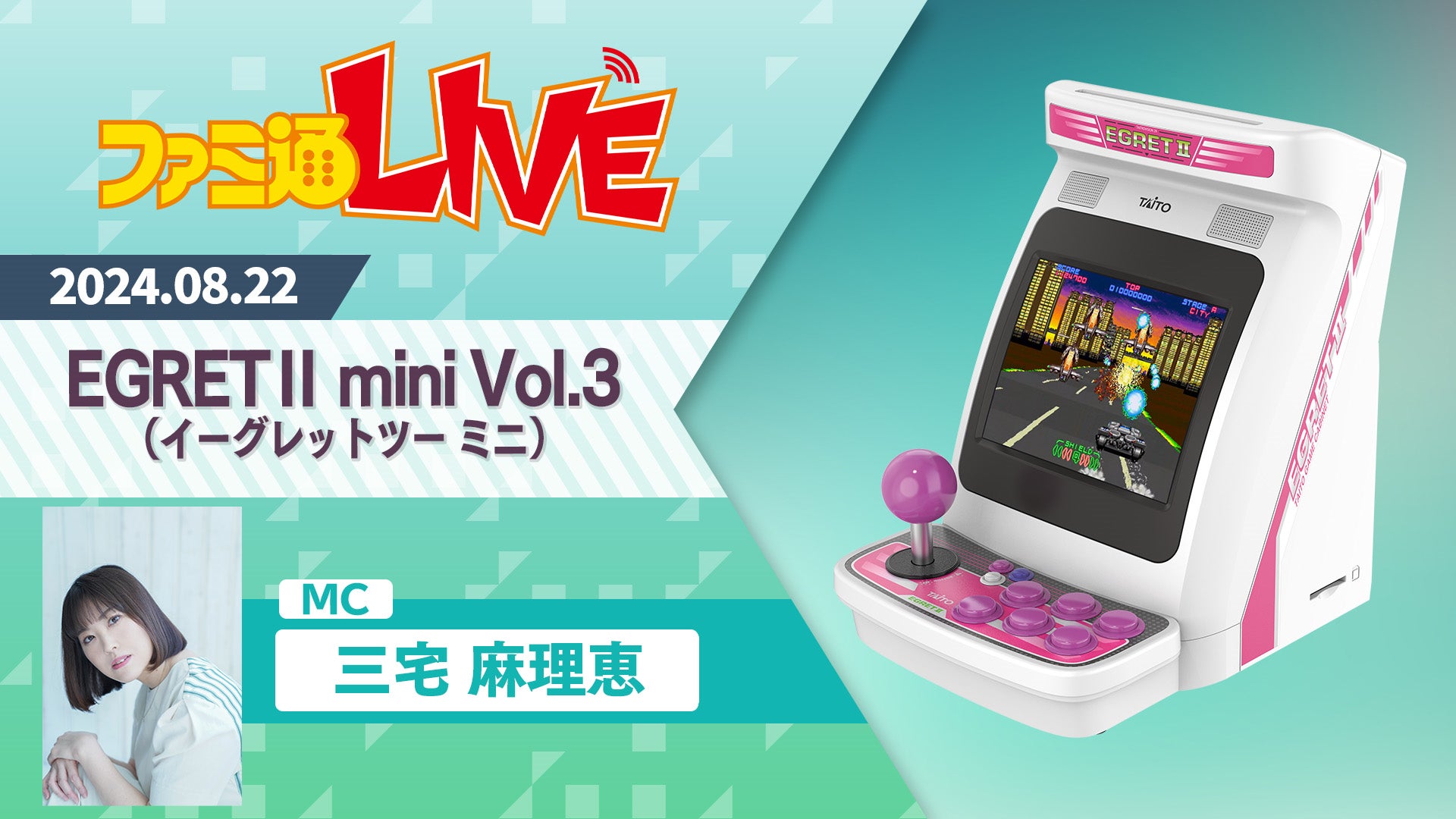 ★美品★イーグレットツーミニ アーケードメモリーズ VOL.3 イーグレットツー ミニ』専用追加ソフト第3弾『アーケード