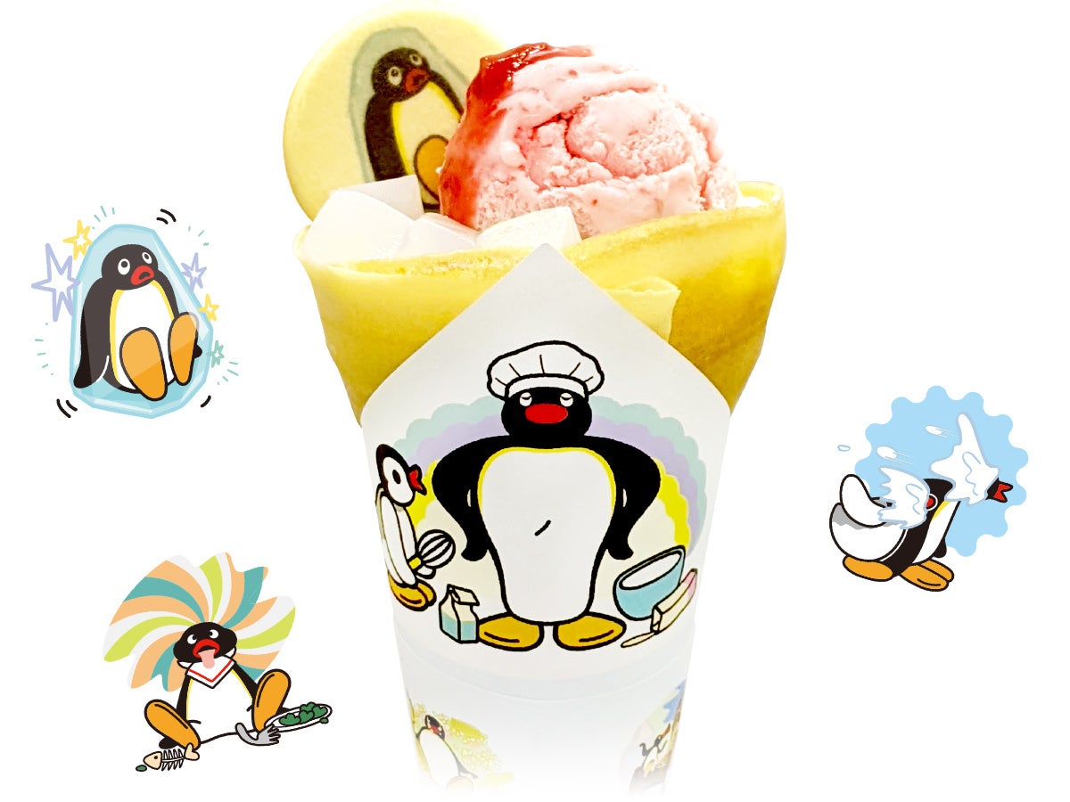 5月14日（土）よりPINGUコラボクレープの販売が期間限定で