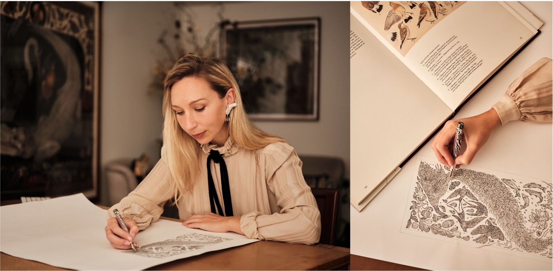 デザインを手がけたサビナ・サベージュ氏