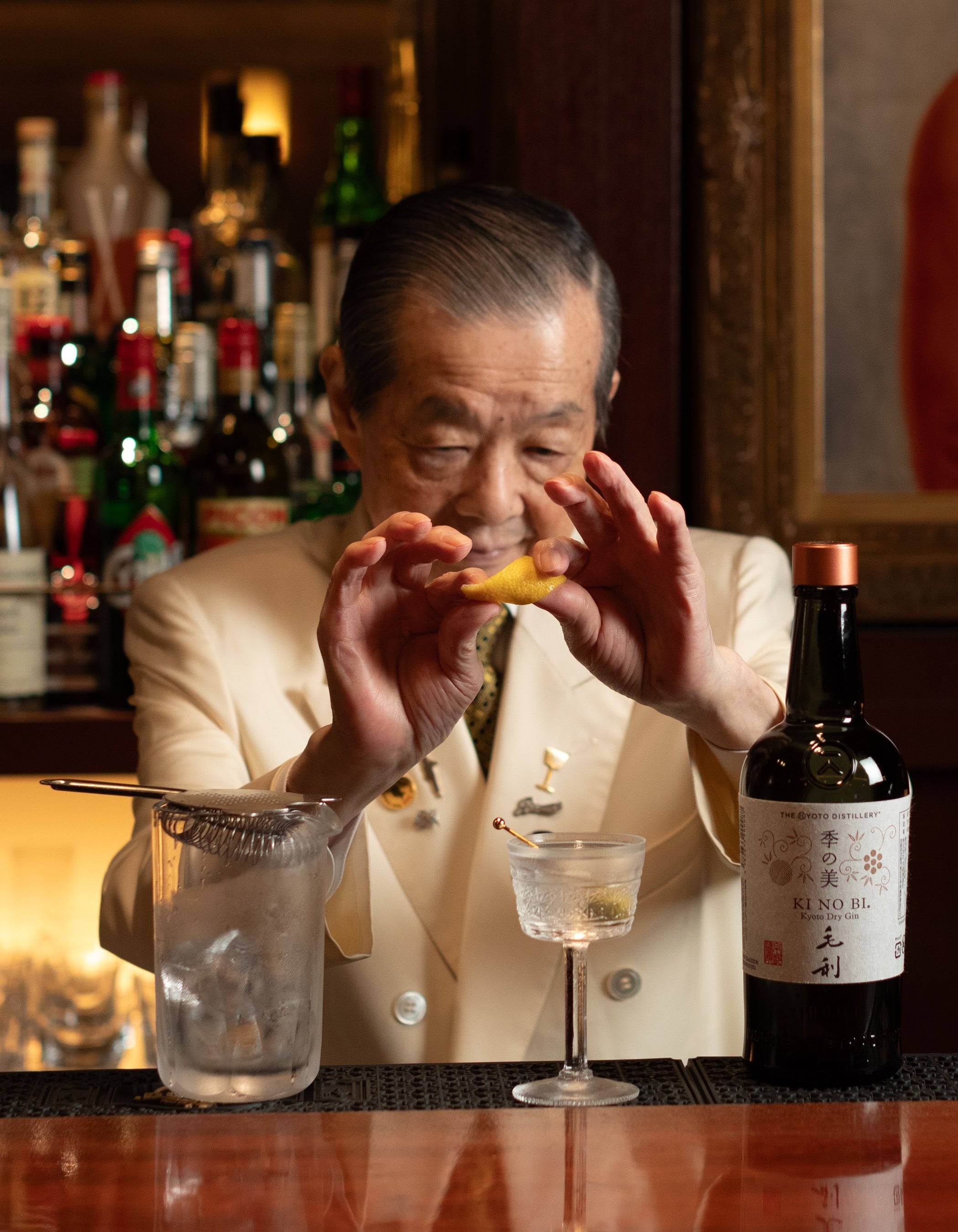 プレミアムクラフトジン「季の美 京都ドライジン」と銀座の