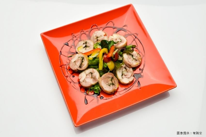 鶏のガランティーヌ