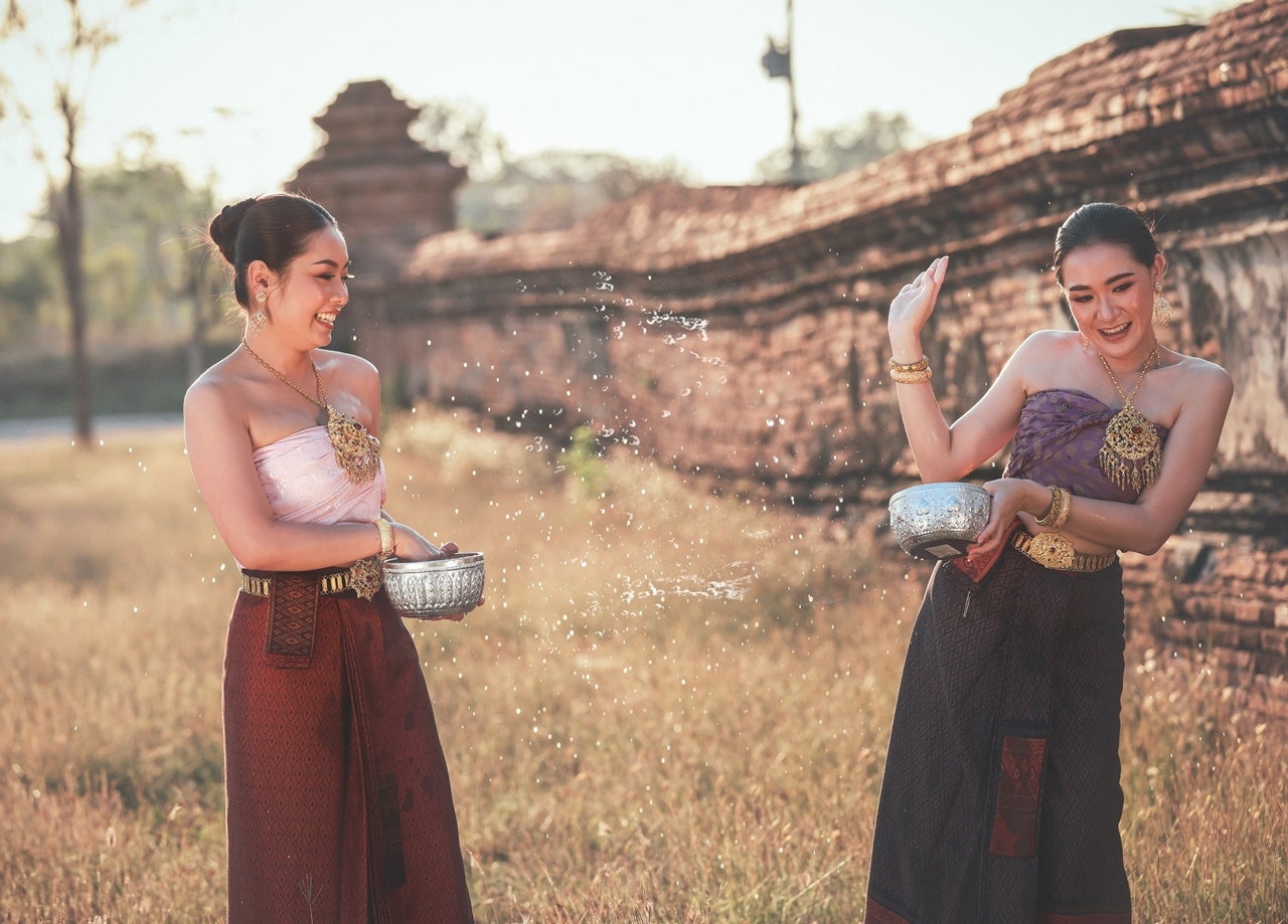 タイ　ソンクラーン祭り