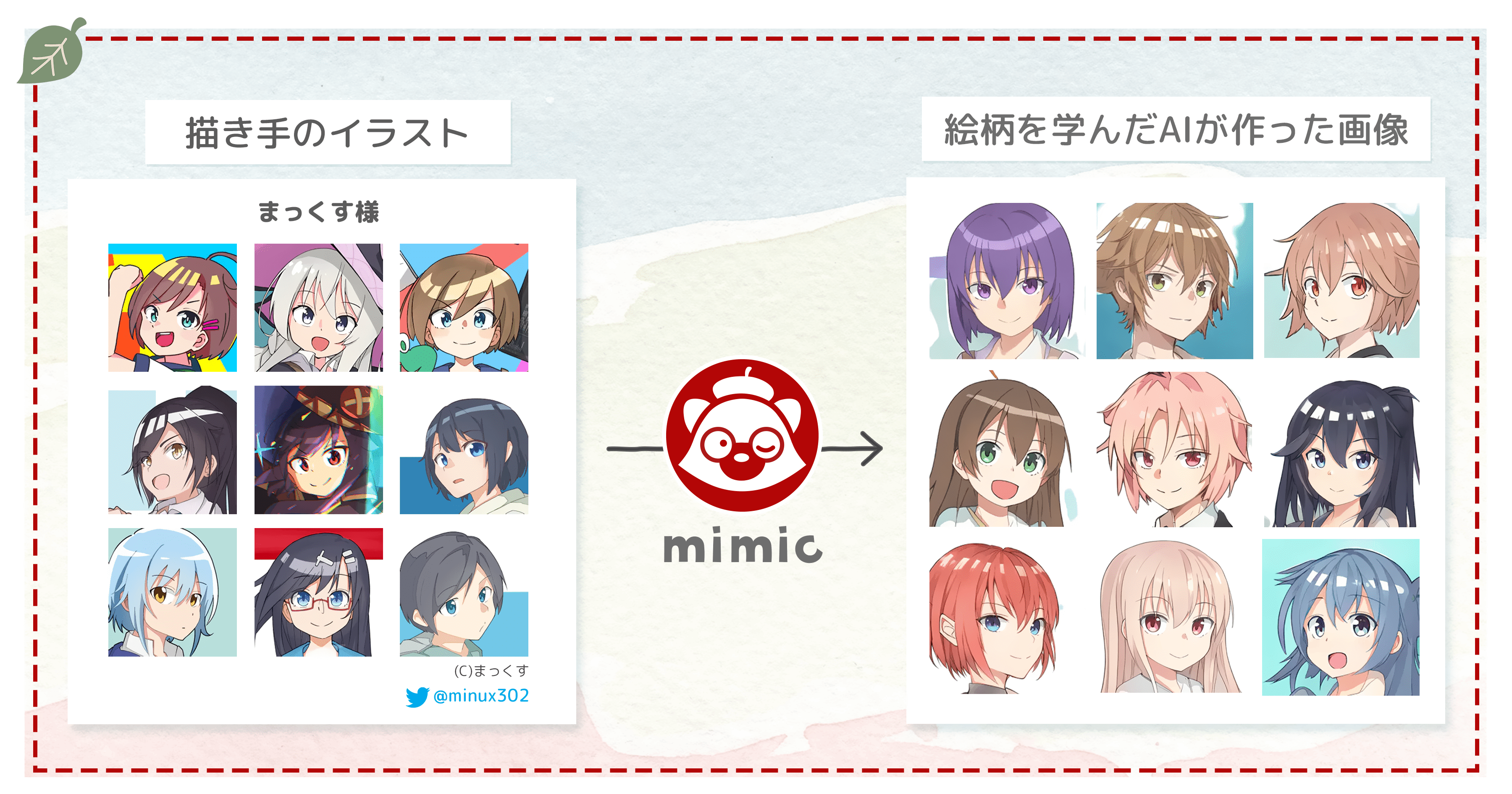 クリエイティブaiを提供するradius5 クリエイターのためのaiイラストメーカー Mimic をリリース Radius5のプレスリリース