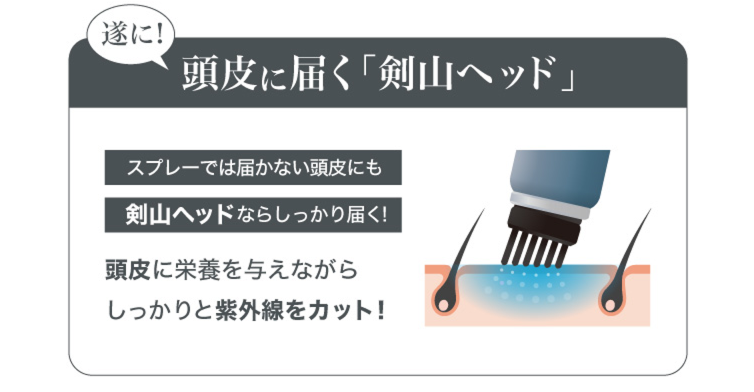 業界初※ 頭皮に届く日焼け止め 2024年3月16日新発売 | 三甲株式
