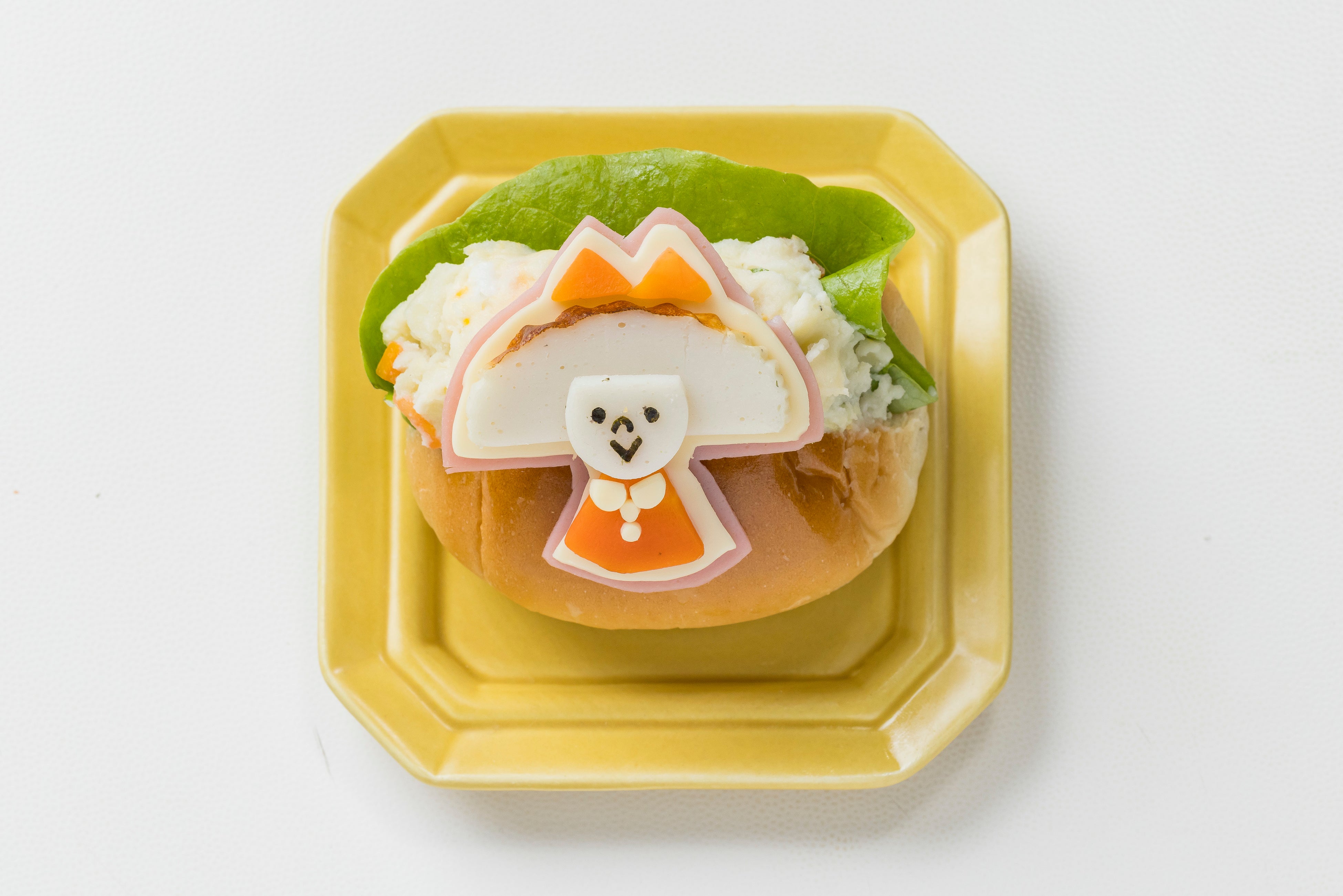 ▽あましおちゃんロールパン