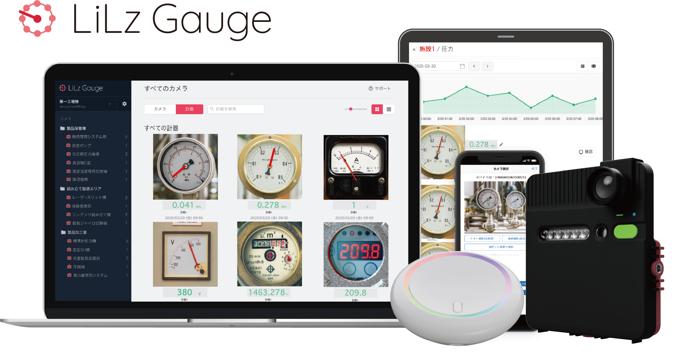 スマート保安向けIoT・AI提供のLiLz、基本特許技術「点検対象