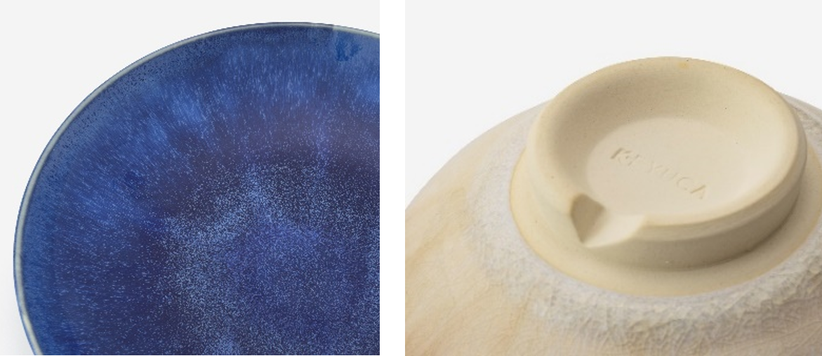 KEYUCAより、まるで空や自然の美しさを思わせる萩焼「彩雲シリーズ」が