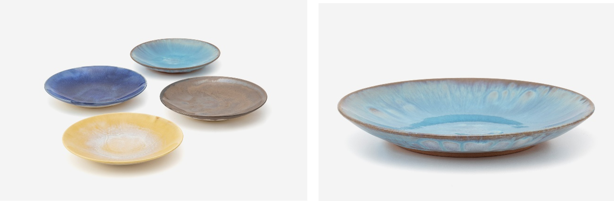 KEYUCAより、まるで空や自然の美しさを思わせる萩焼「彩雲シリーズ」が