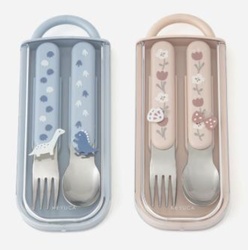 キッズ抗菌スプーン＆フォークセット