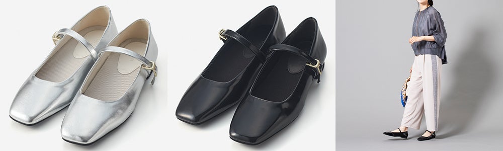 2024年秋の新作パンプスは、雨の日対応のメリージェーンが初登場