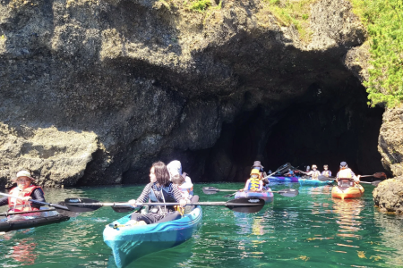 Sea Kayaking Sado’s Blue Grotto
