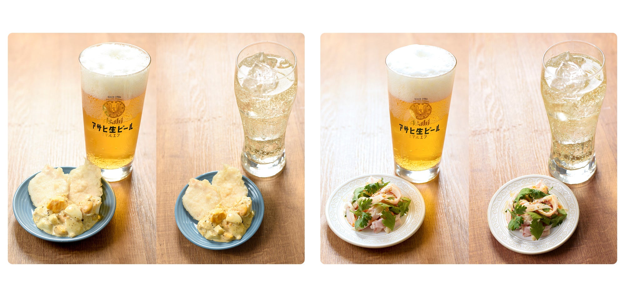 （左）ビータルセット・ハイタルセット、（右）ビーパクセット・ハイパクセット