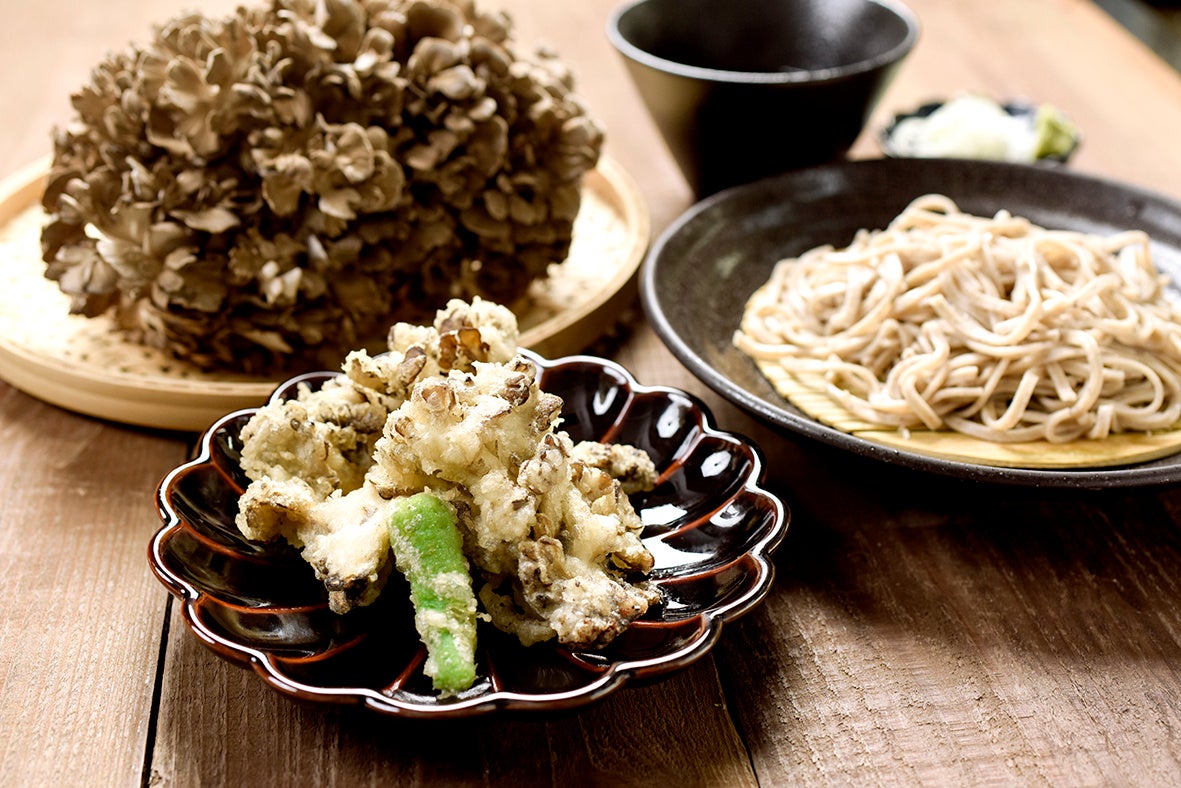 上州まい茸天せいろ