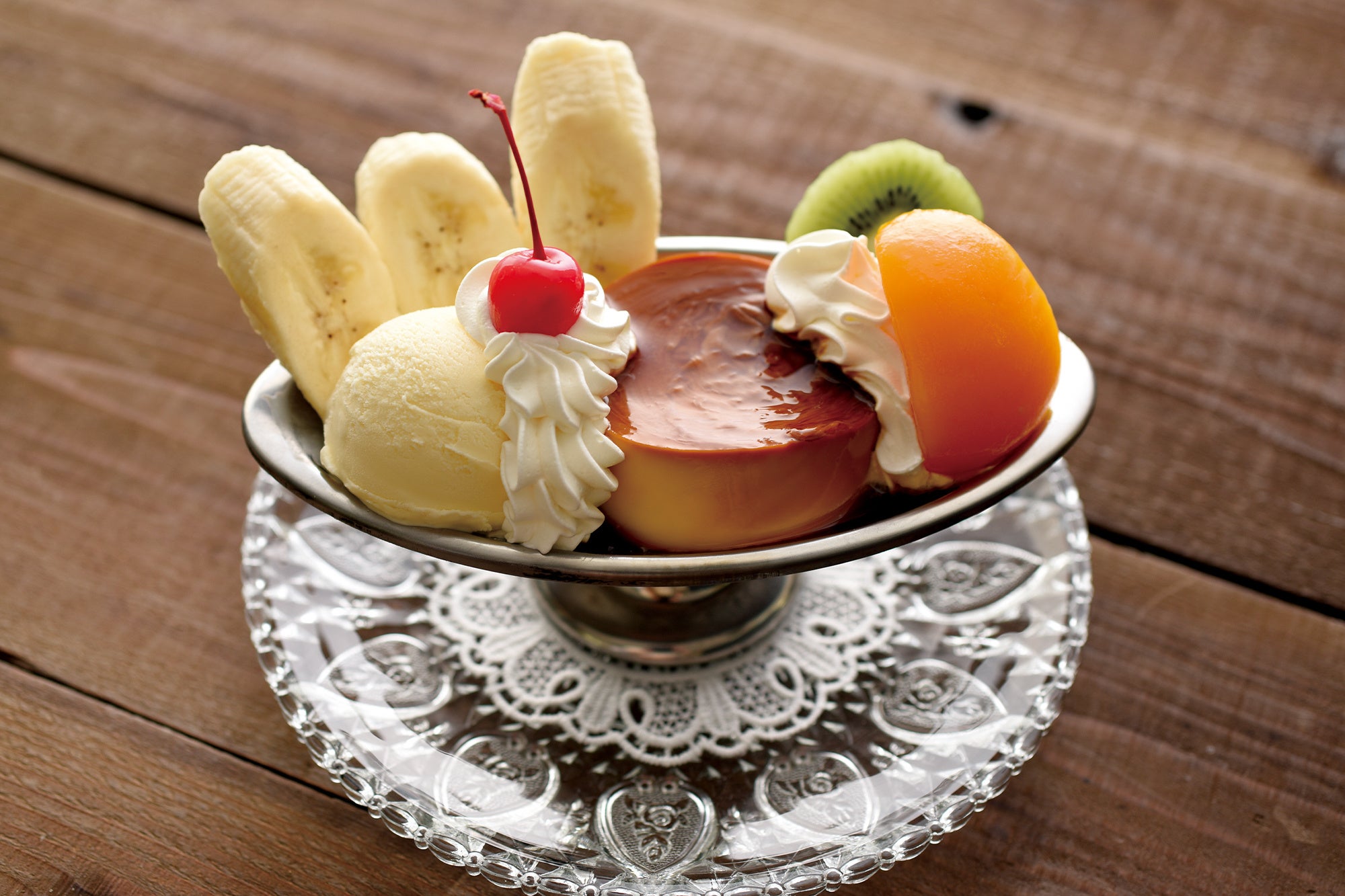 プリンアラモード