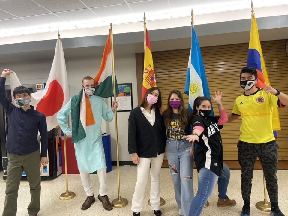 派遣先大学でInternational Dayを開催